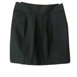 Ann Taylor Loft Short Black Pleated Skirt 4